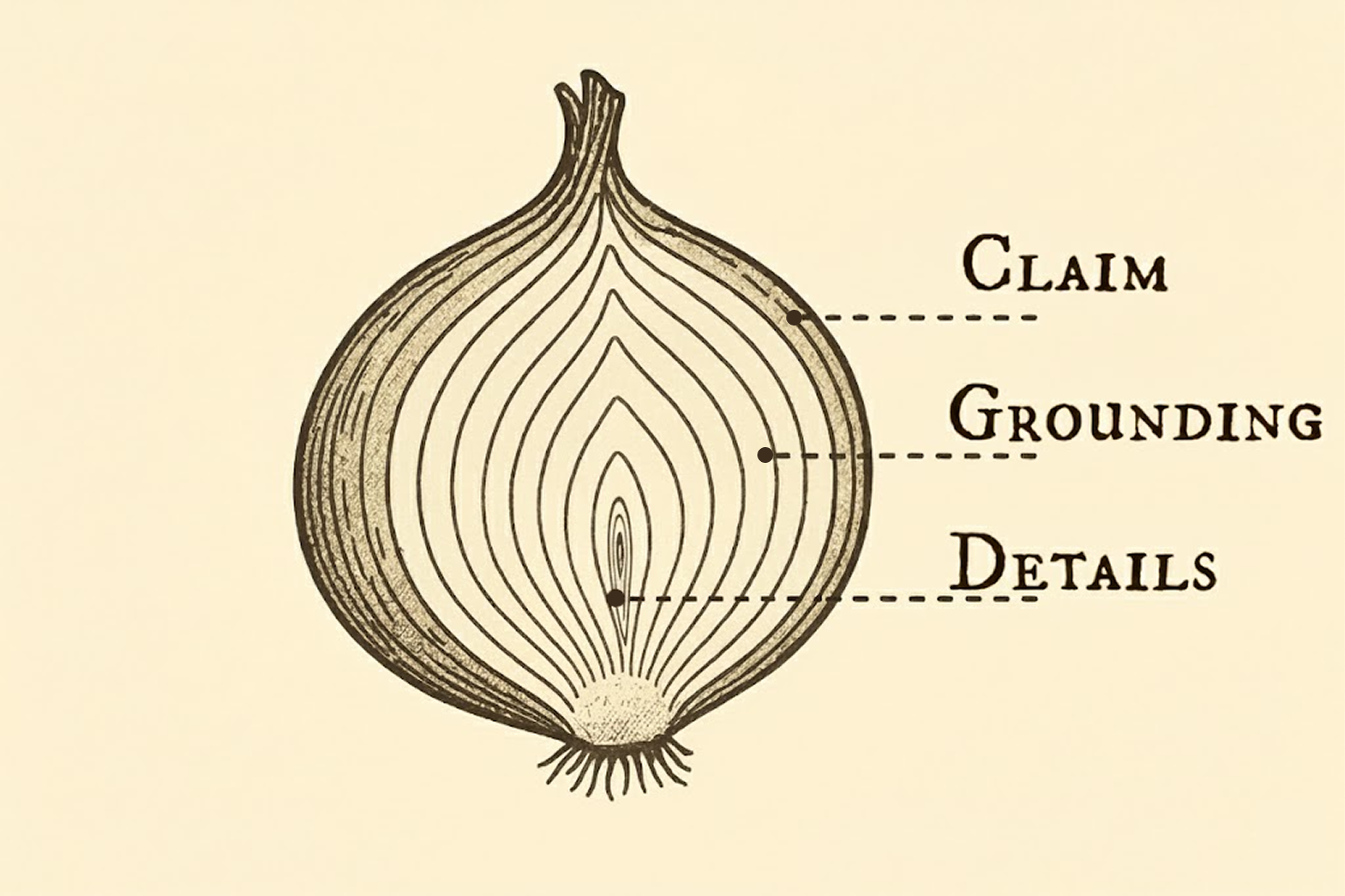 Onion Paper Illustration